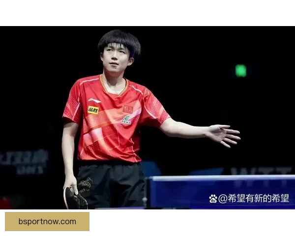 祝贺王楚钦荣膺世乒赛男子最有价值球员光辉时刻